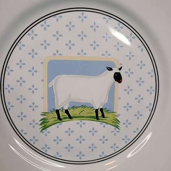 Vintage Vandor Country Collection Pelzman Design Sheep Plate and Mug - Picture 6 of 8